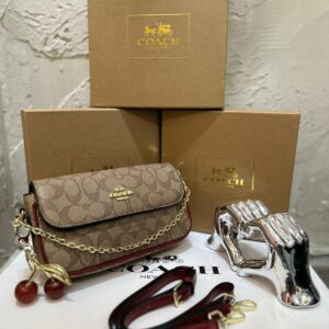 coach cherry crossbody